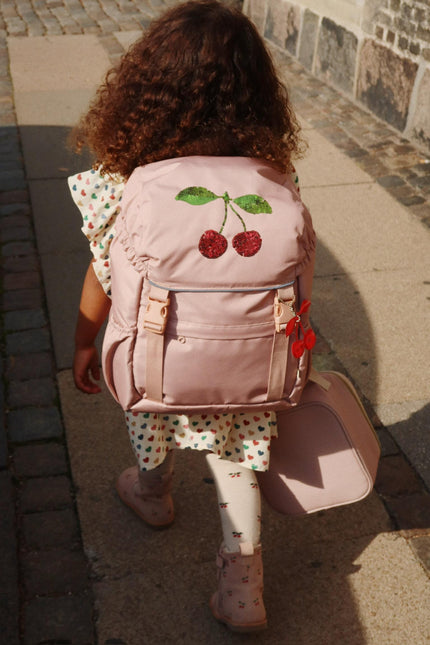 Konges Slojd Clover Schoolbag Mahogany Rose