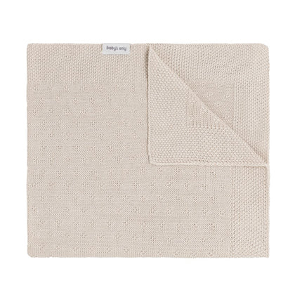 <tc>Baby's Only</tc> Couverture de berceau Mood Warm Linen